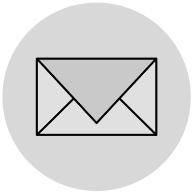 E- posta simgesi vektör illüstrasyonu