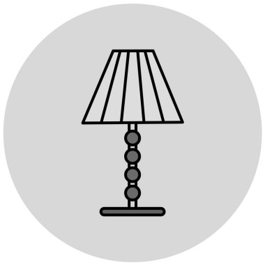 Lamba. Web simgesi basit illüstrasyon