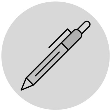 kalem simgesi vektör illüstrasyonu