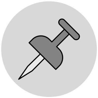 Pin 'i it. Basit illüstrasyon