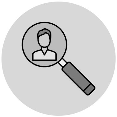 seo modern simgesinin vektör illüstrasyonu