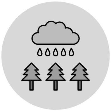 hava simgesi vektör illüstrasyonu