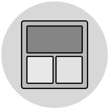 Grafik ve mobil uygulama için arkaplanda izole edilmiş pencere simgesi, Fransa, ABD ve ekle