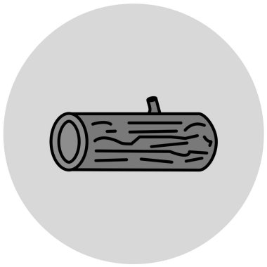 Tahta ikonu. Ağ için ahşap tahta vektör simgelerinin özet çizimi