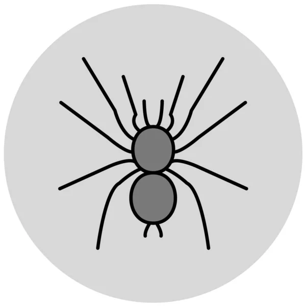 Значок Павука Векторна Ілюстрація — стоковий вектор