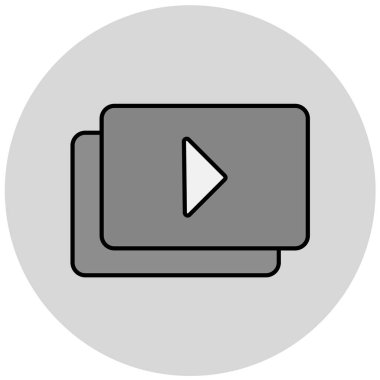 Video oynatıcı. Basit resimleme