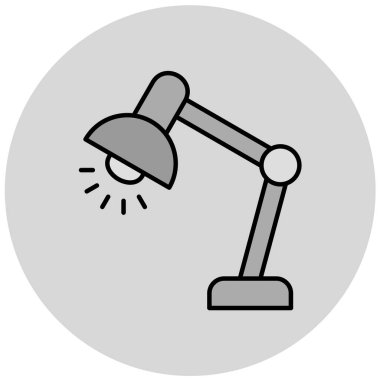 Lamba. Web simgesi basit illüstrasyon