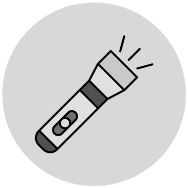 fener simgesi vektörü web ve mobil uygulama tasarımınız için beyaz arkaplanda izole edildi, elektrikli ısıtıcı logosu kavramı