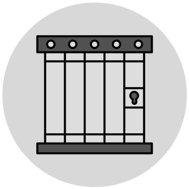 Modern b 'nin vektör illüstrasyonu çekmece simgesinden yoksun