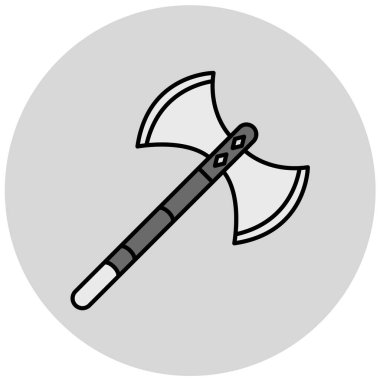 Balta simgesi vektör illüstrasyonu