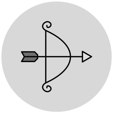 ok simgesi vektör illüstrasyonu