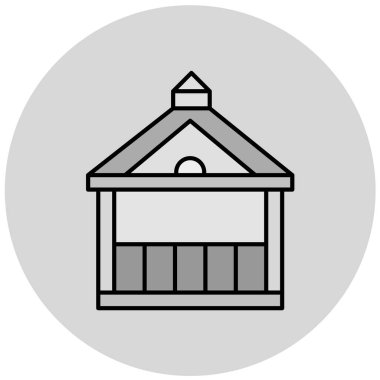 Modern b 'nin vektör illüstrasyonu eksik simgesi