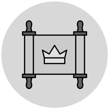 Modern b 'nin vektör illüstrasyonu kral simgesinden yoksun