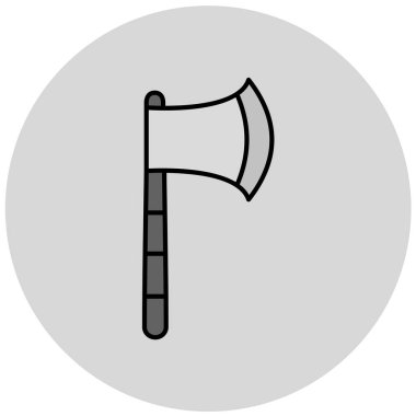 Balta simgesi vektör illüstrasyonu