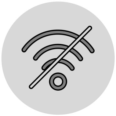 wifi simgesi vektör illüstrasyonu