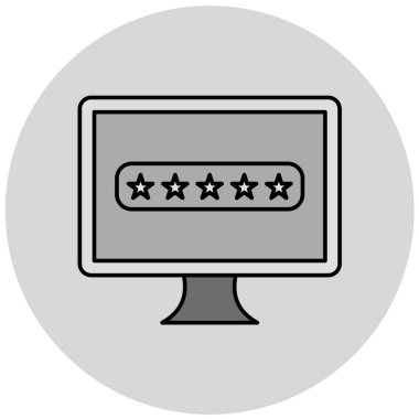 seo modern simgesinin vektör illüstrasyonu