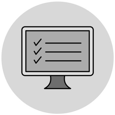 seo modern simgesinin vektör illüstrasyonu