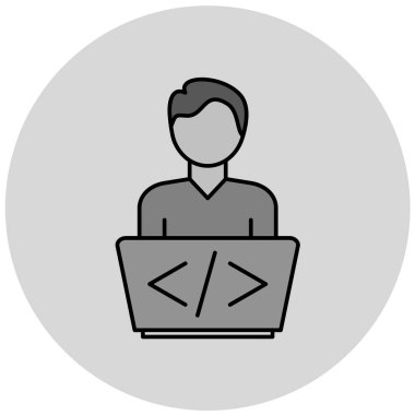 seo modern simgesinin vektör illüstrasyonu