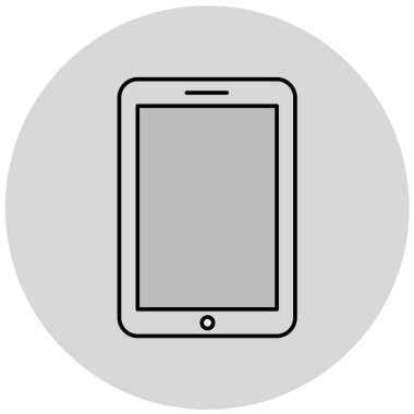 cep telefonu simgesi. vektör illüstrasyonu