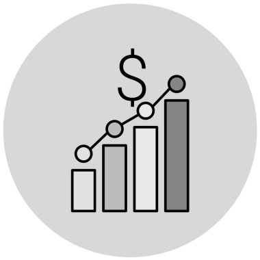 iş grafiği vektör illüstrasyonu