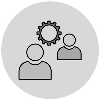 kullanıcı simgesi, vektör illüstrasyonu