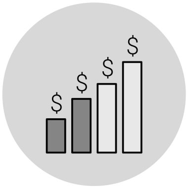 iş grafiği vektör illüstrasyonu