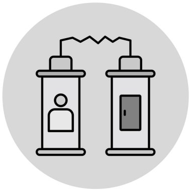 Modern b 'nin vektör illüstrasyonu eksik simgesi