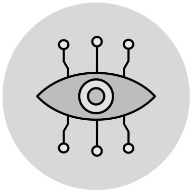 seo modern simgesinin vektör illüstrasyonu