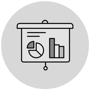 İş sunumu. Basit tasarım