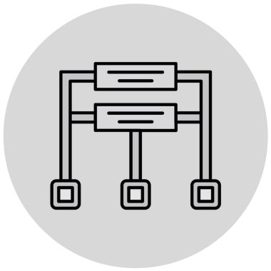 seo modern simgesinin vektör illüstrasyonu