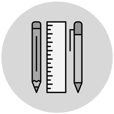 kalem simgesi vektör illüstrasyonu