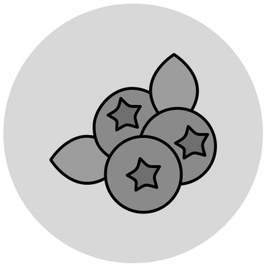 Basit bir simgenin vektör illüstrasyonu