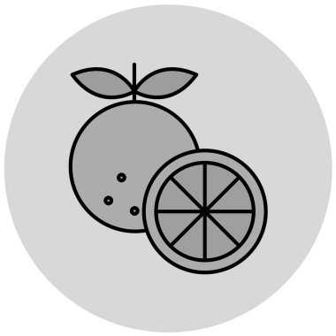 Gıda simgesinin vektör illüstrasyonu