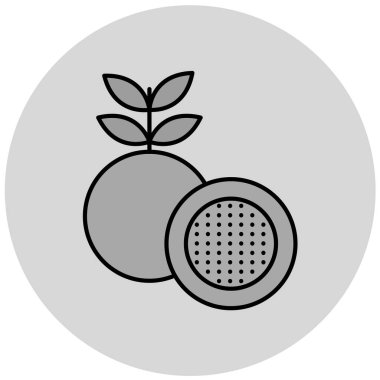 Gıda simgesinin vektör illüstrasyonu