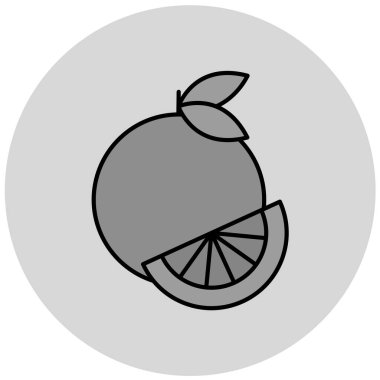 elma simgesinin vektör illüstrasyonu