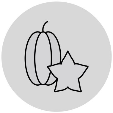 Tek bir simgenin vektör illüstrasyonu