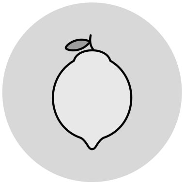 Tek simgenin vektör illüstrasyonu