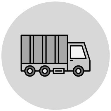 kamyon simgesi çizimi