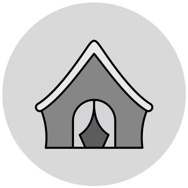 Haus Web Symbol Einfache Illustration — Stockvektor