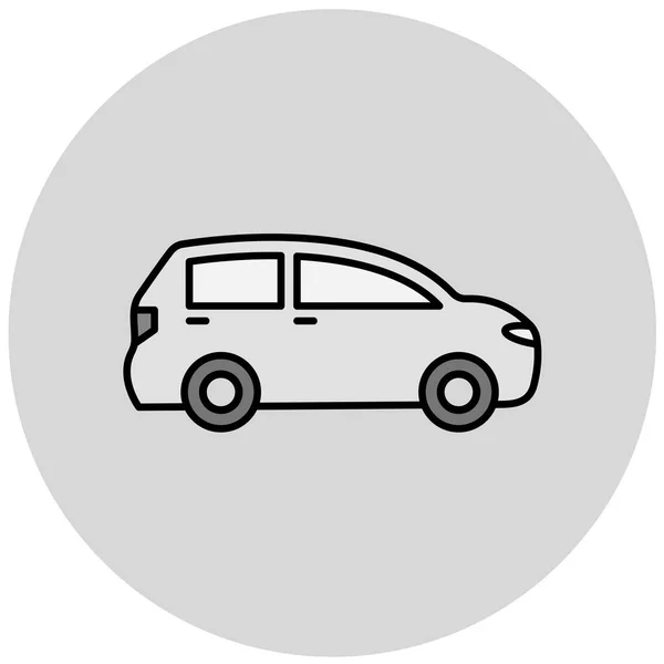 Auto Ikone Einfache Illustration Des Transportvektorsymbols Für Webdesign — Stockvektor