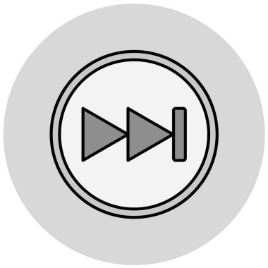 Oynatma düğmesi vektör çizimi