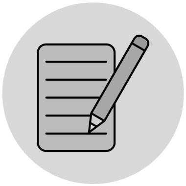 belge simgesi, vektör çizimi