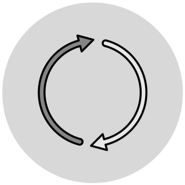Simge vektör illüstrasyonunu tazele