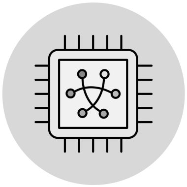 Devre kartı. Basit resimleme