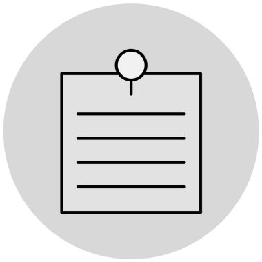 Pano. Web simgesi basit illüstrasyon