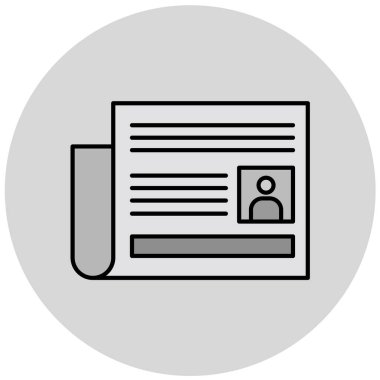 Devam et. Web simgesi basit illüstrasyon