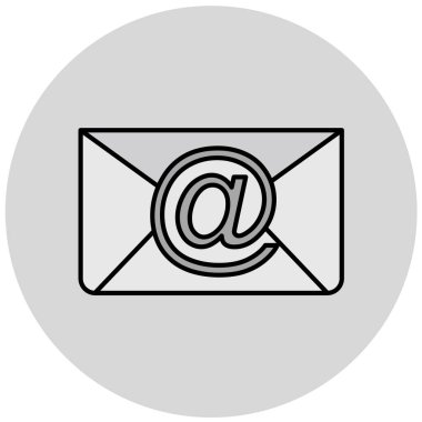 e- posta simgesi vektör illüstrasyonu