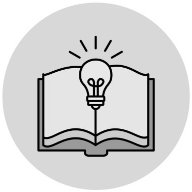 kitap simgesi vektör illüstrasyonu