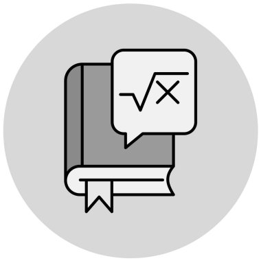 kitap simgesi vektör illüstrasyonu