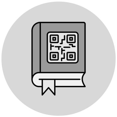 kitap simgesi vektör illüstrasyonu